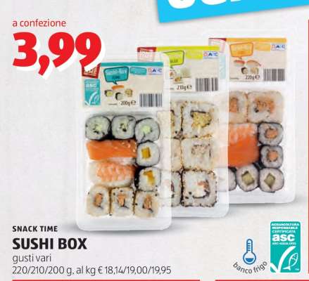 Sushi box