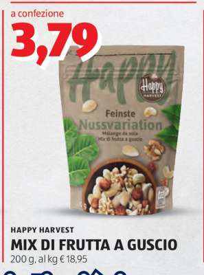 MIX DI FRUTTA A GUSCIO