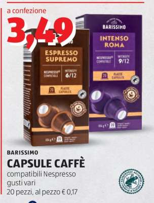 BARISSIMO CAPSULE CAFFÈ