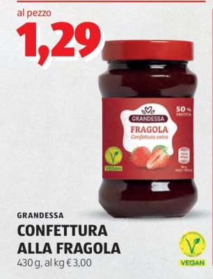 GRANDESSA CONFETTURA ALLA FRAGOLA