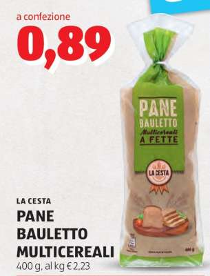 PANE BAULETTO MULTICEREALI