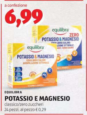 EQUILIBRA Potassio e magnesio