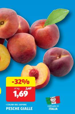 PESCHE GIALLE