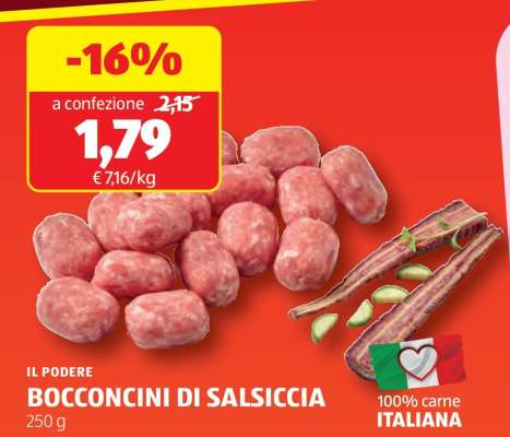 Bocconcini di salsiccia