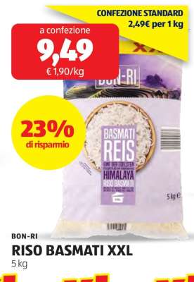 RISO BASMATI XXL