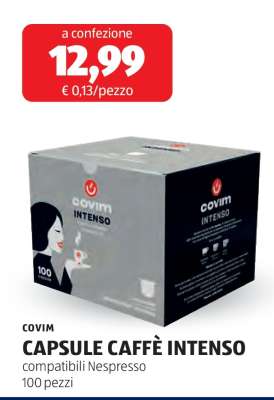 COVIM CAPSULE CAFFÈ INTENSO