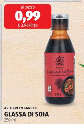 GLASSA DI SOIA