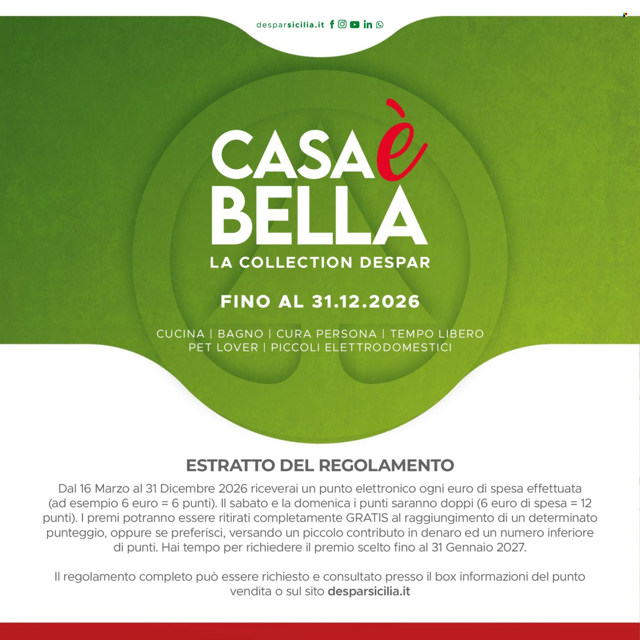 Volantino Interspar - 28/7/2026 - 31/12/2026. Pagina 2