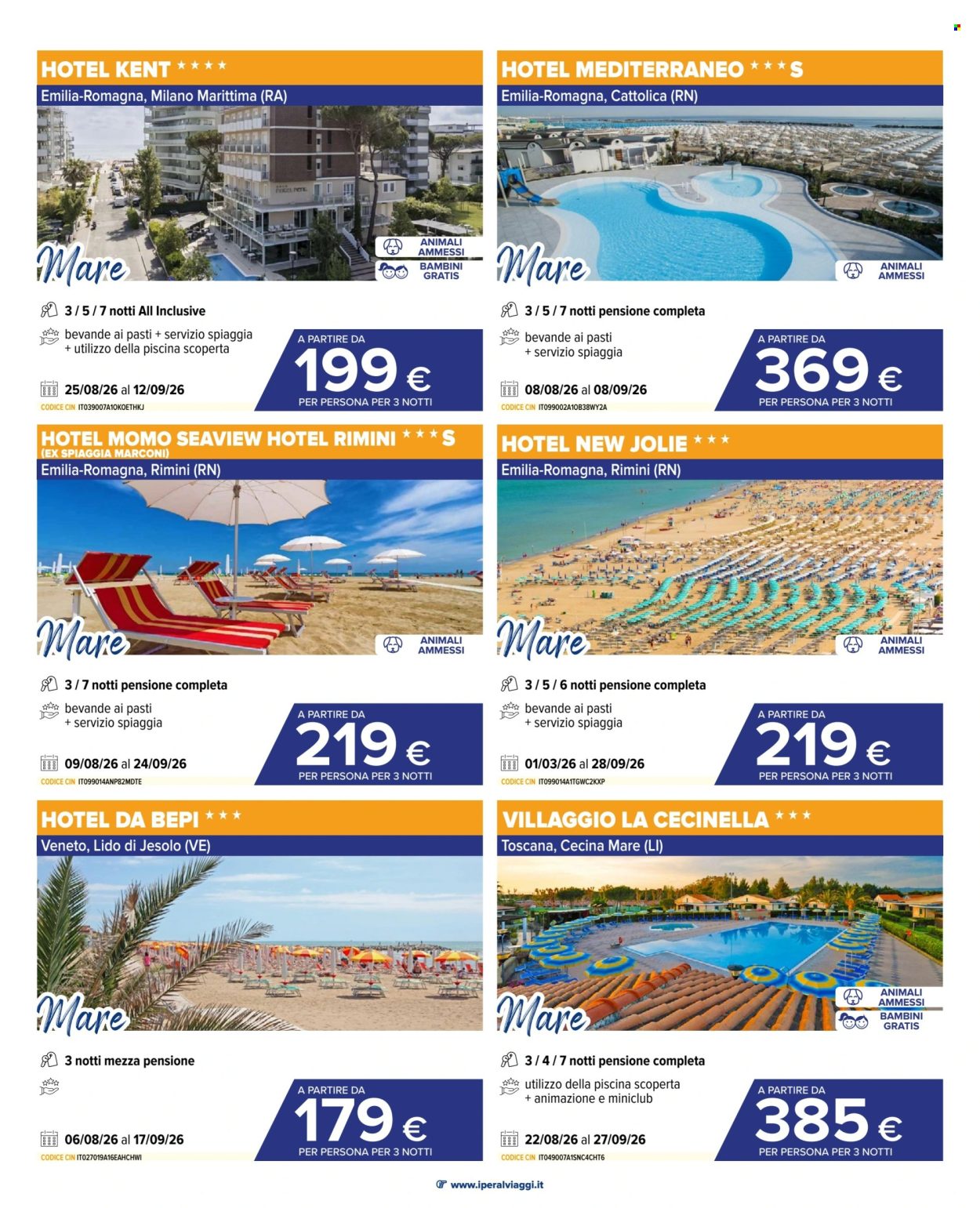 Leták Iperal - 29.7.2026 - 2.9.2026. Strana 2