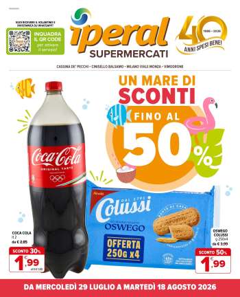 Volantino Iperal - 29/7/2026 - 18/8/2026.