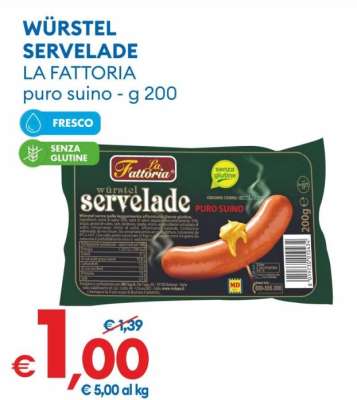 WÜRSTEL SERVELADE