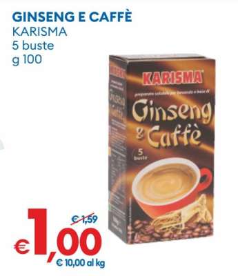 GINSENG E CAFFÈ