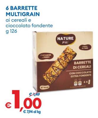 6 BARRETTE MULTIGRAIN