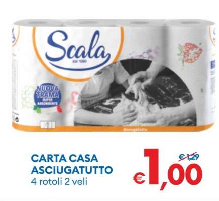CARTA CASA ASCIUGATUTTO