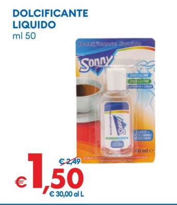 Dolcificante Liquido