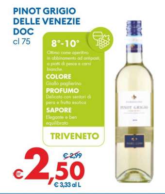 Pinot Grigio delle Venezie DOC