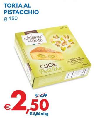 TORTA AL PISTACCHIO