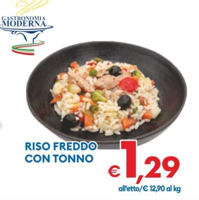 RISO FREDDO CON TONNO