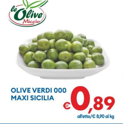 OLIVE VERDI 000 MAXI SICILIA