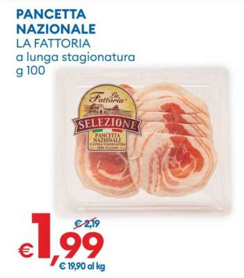 PANCETTA NAZIONALE
