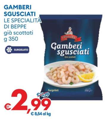 GAMBERI SGUSCIATI