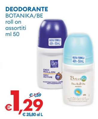 DEODORANTE BOTANIKA/BE