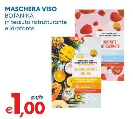 MASCHERA VISO BOTANIKA
