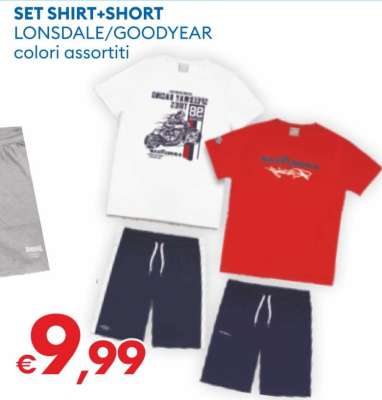 SET SHIRT+SHORT