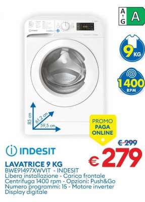 LAVATRICE 9 KG