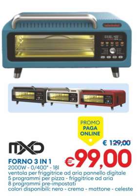 FORNO 3 IN 1