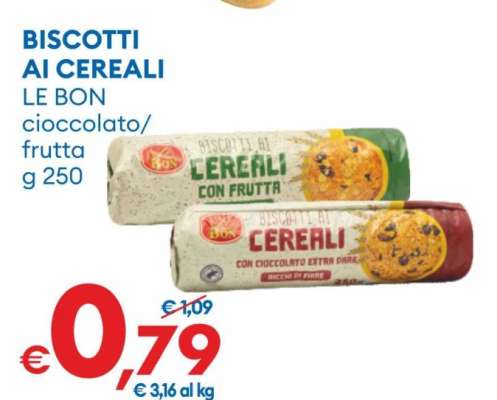 Biscotti ai cereali