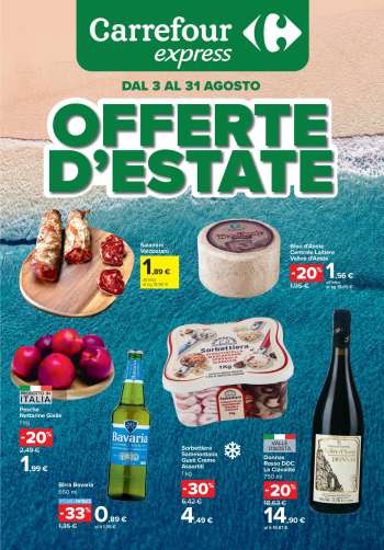 Volantino Carrefour - 3/8/2026 - 31/8/2026.