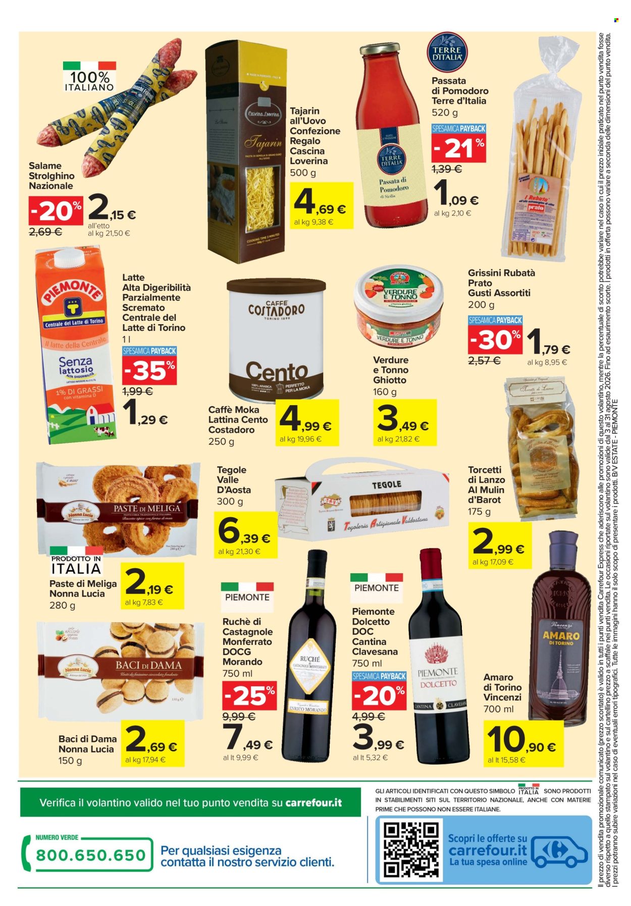 Leták Carrefour - 3.8.2026 - 31.8.2026. Strana 2