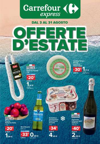 Volantino Carrefour - 3/8/2026 - 31/8/2026.