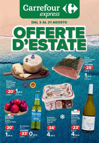 Volantino Carrefour - 3/8/2026 - 31/8/2026.