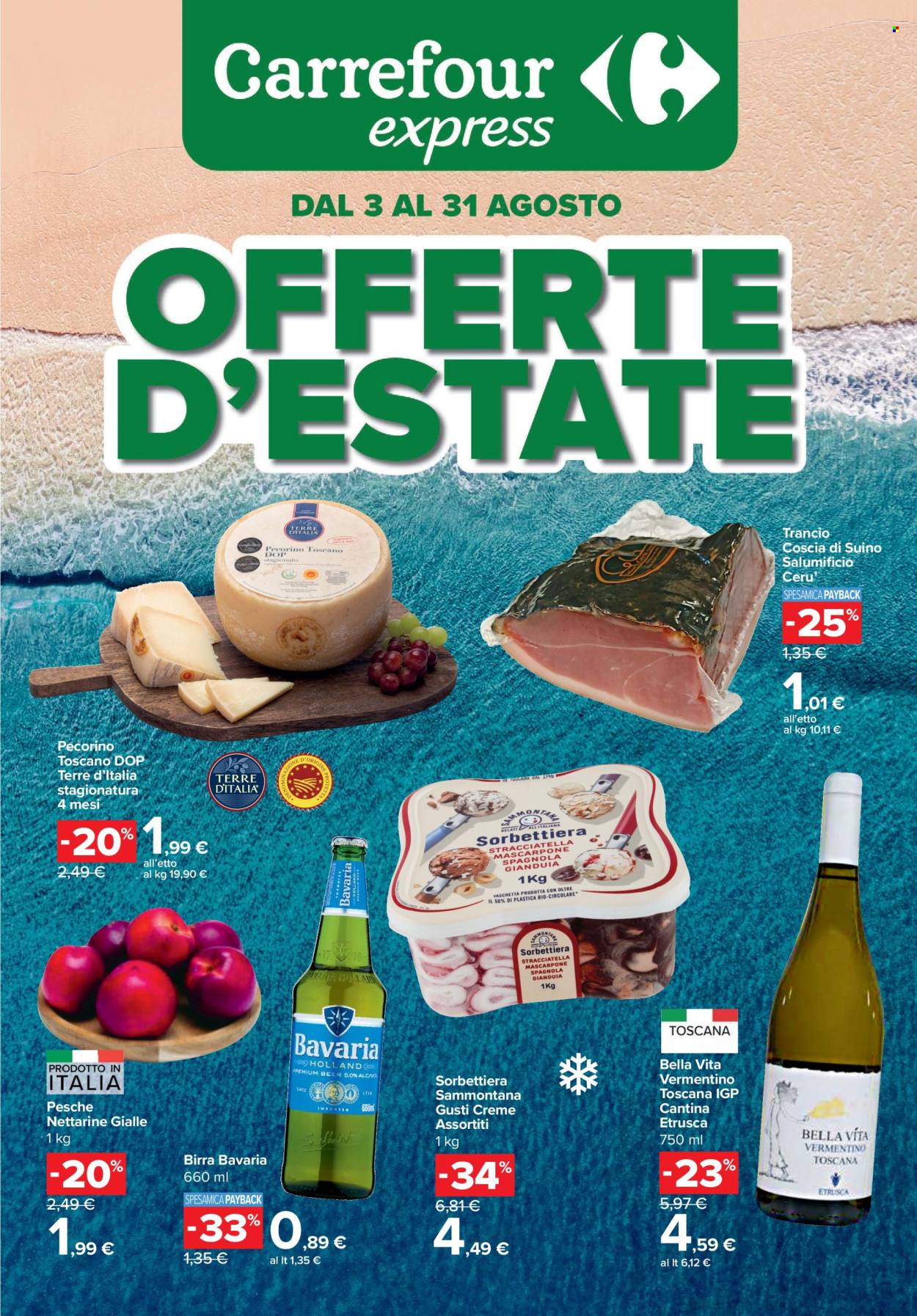 Leták Carrefour - 3.8.2026 - 31.8.2026. Strana 1