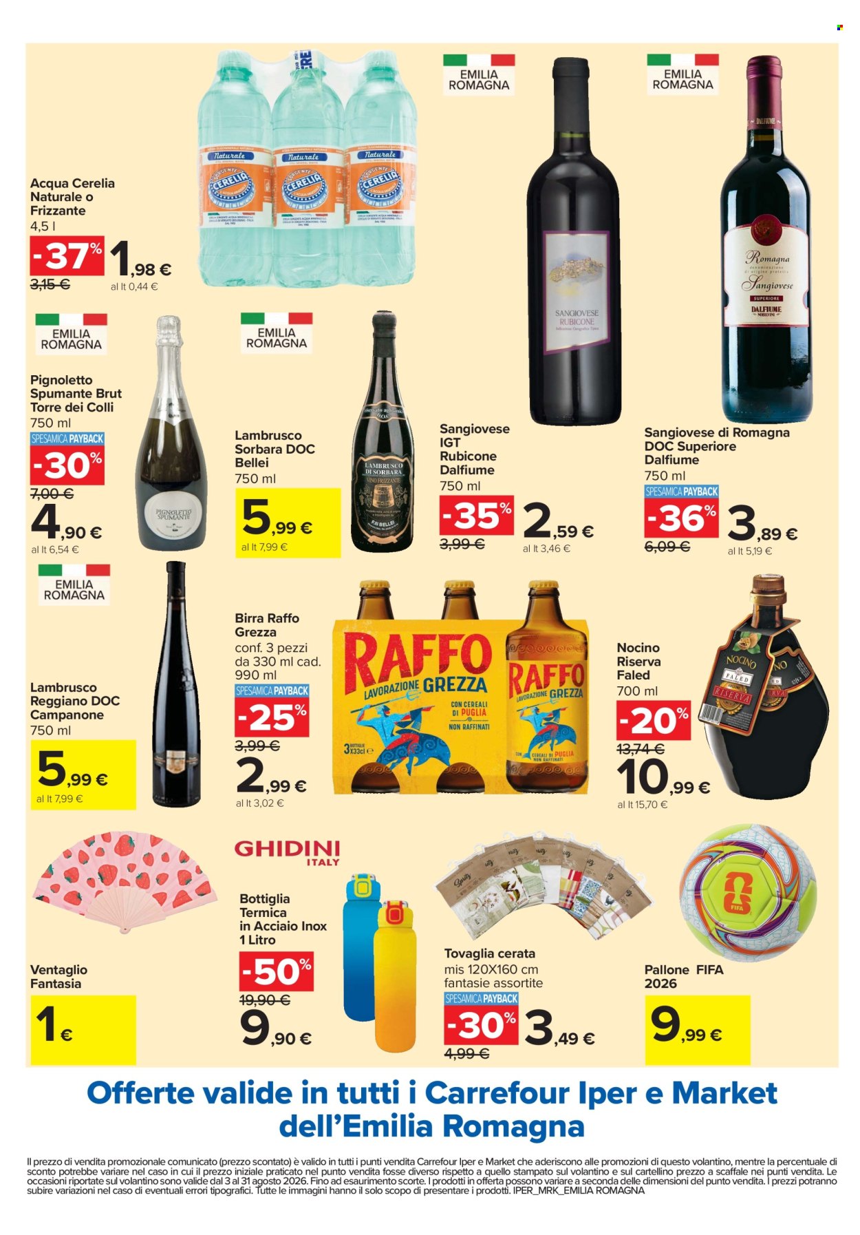 Volantino Carrefour - 3/8/2026 - 31/8/2026. Pagina 4