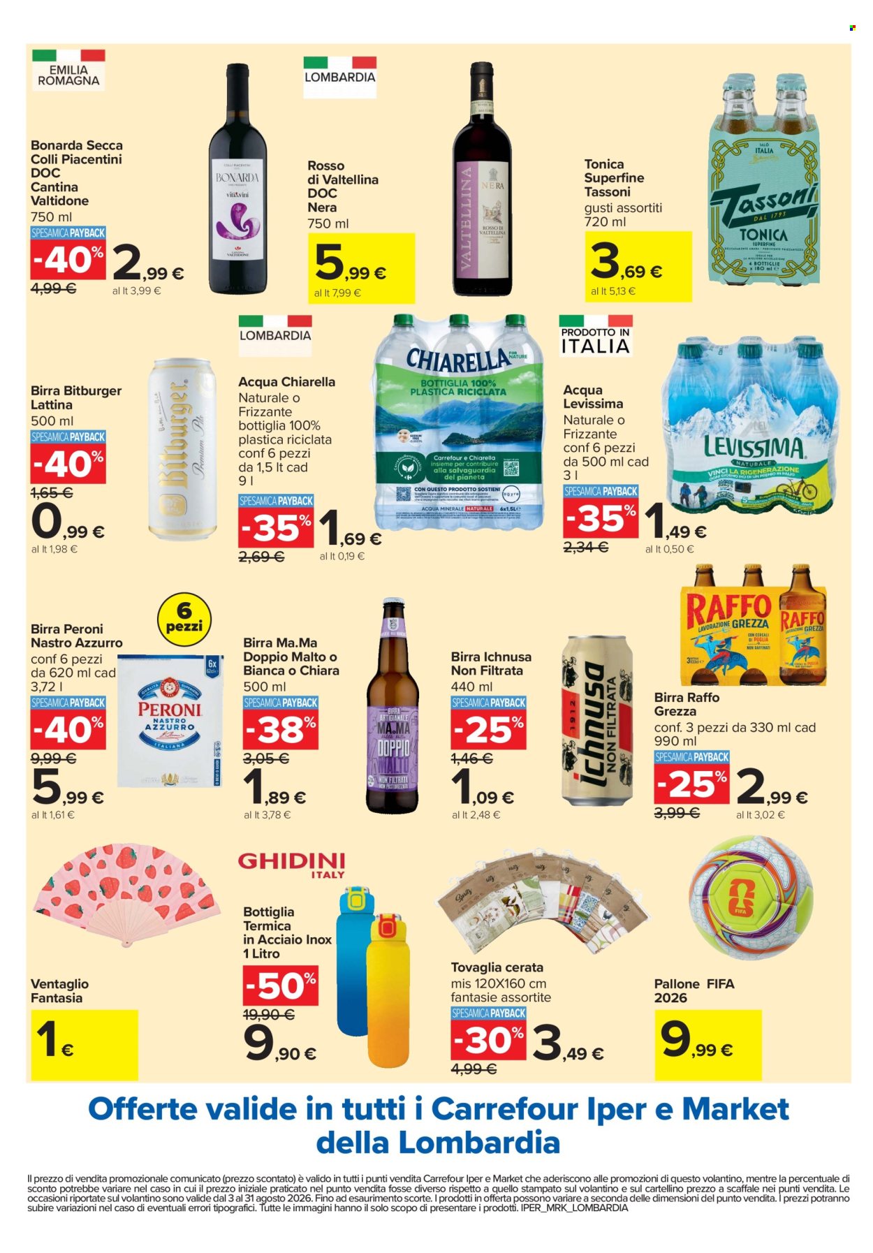 Leták Carrefour - 3.8.2026 - 31.8.2026. Strana 4