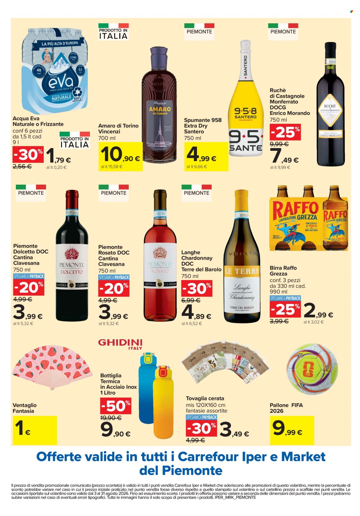 Leták Carrefour - 3.8.2026 - 31.8.2026. Strana 4