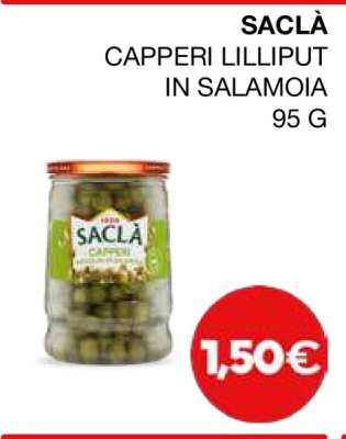 Saclà Capperi Lilliput in Salamoia
