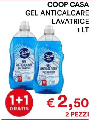 COOP CASA GEL ANTICALCARE LAVATRICE 1 LT