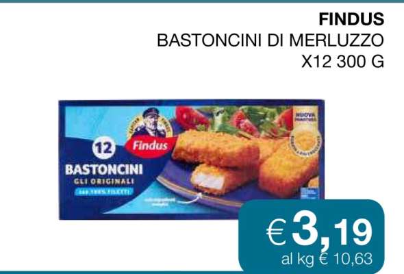 Findus Bastoncini di Merluzzo