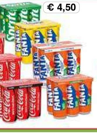 Fanta/Coca Cola/Sprite