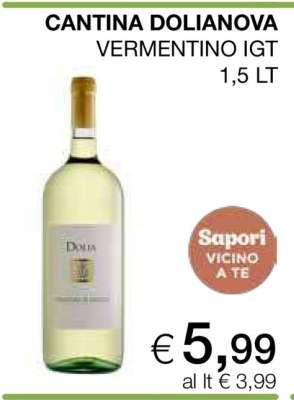 CANTINA DOLIANOVA VERMENTINO IGT