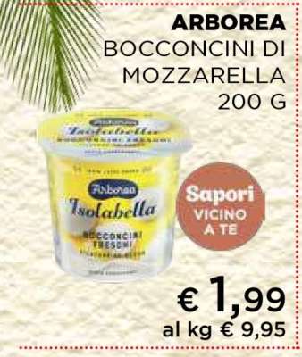 ARBOREA BOCCONCINI DI MOZZARELLA 200 G