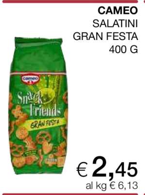CAMEO SALATINI GRAN FESTA 400 G