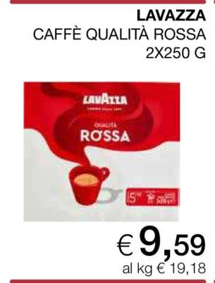 LAVAZZA Caffè Qualità Rossa
