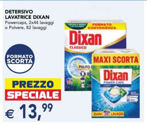 Detersivo Lavatrice Dixan