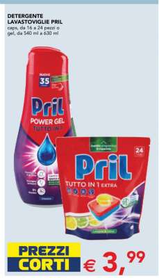 Detergente lavastoviglie Pril