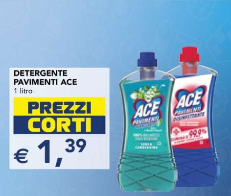 DETERGENTE PAVIMENTI ACE